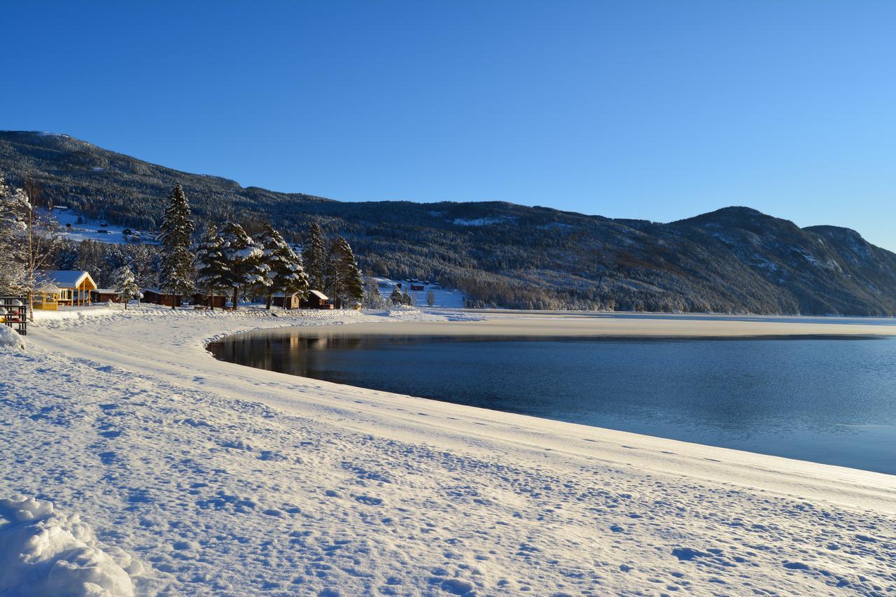 Sandviken Camping Austbygdi Kültér fotó